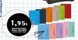 Family Cash CAMPUS Block A4 Tapa Plástico 80 Hojas oferta