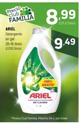 Coviran ARIEL Detergente en gel oferta