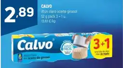 Coviran CALVO Atún claro aceite girasol oferta