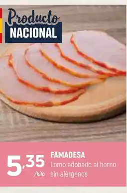 Coviran FAMADESA Lomo adobado al horno sin alérgenos oferta