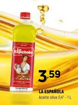 Coviran LA ESPAÑOLA Aceite oliva 0,4 oferta