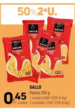 Coviran GALLO Pastas oferta