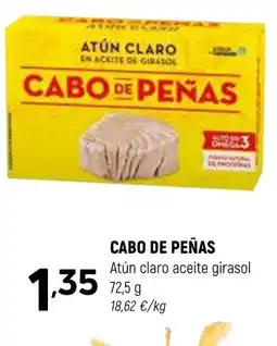 Coviran CABO DE PEÑAS Atún claro aceite girasol oferta