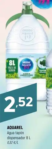 Coviran AQUAREL Agua tapón dispensador oferta
