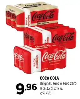 Coviran COCA COLA Original, zero o zero zero oferta