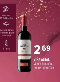 Coviran VIÑA ALBALI Vino Valdepeñas crianza tinto oferta