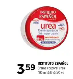 Coviran INSTITUTO ESPAÑOL Crema corporal urea oferta