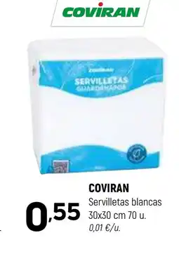 Coviran COVIRAN Servilletas blancas oferta