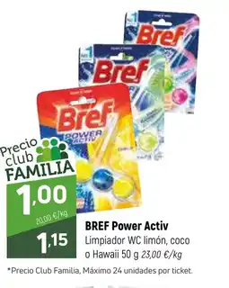 Coviran BREF Power Activ Limpiador WC limón, coco o Hawaii oferta