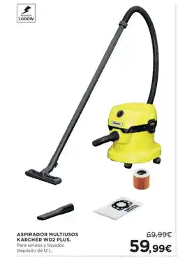 Hipercor Aspirador multiusos karcher wd2 plus oferta