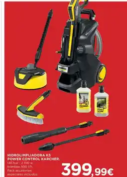Hipercor KARCHER Hidrolimpliadora k5 power control oferta