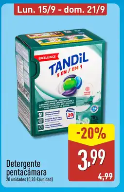 ALDI Detergente pentacámara oferta