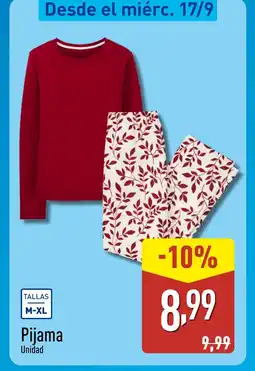 ALDI Pijama oferta