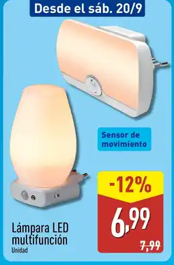 ALDI Lámpara LED multifunción oferta