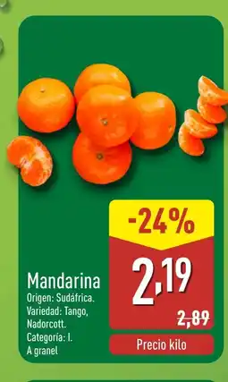 ALDI Mandarina oferta
