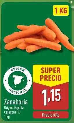 ALDI Zanahoria oferta
