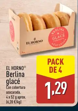 ALDI EL HORNO Berlina glacé oferta