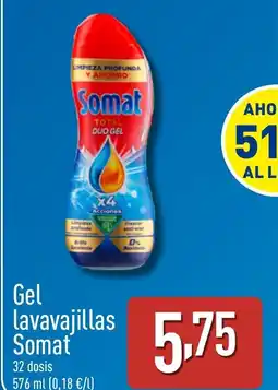 ALDI SOMAT Gel lavavajillas oferta