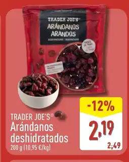 ALDI TRADER JOE'S Arándanos deshidratados oferta