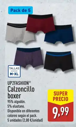 ALDI UP2FASHION Calzoncillo boxer oferta