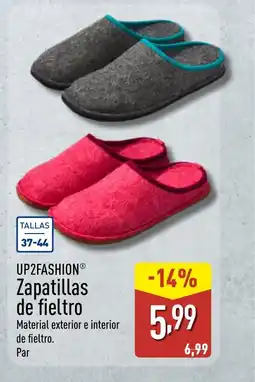 ALDI UP2FASHION Zapatillas de fieltro oferta