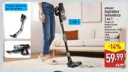 ALDI AMBIANO Aspiradora inalámbrica 2 en 1 oferta
