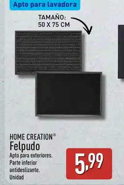 ALDI HOME CREATION Felpudo oferta