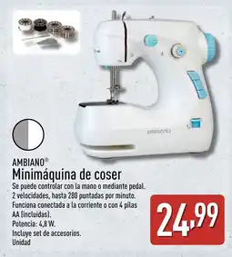 ALDI AMBIANO Minimáquina de coser oferta