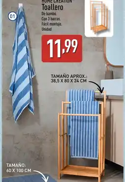 ALDI HOME CREATION Toallero oferta