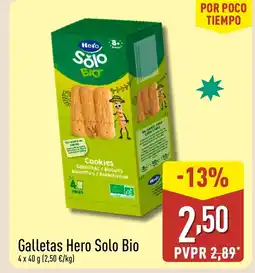 ALDI Galletas Hero Solo Bio oferta