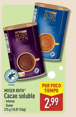 ALDI MOSER ROTH Cacao soluble oferta