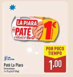 ALDI LA PIARA Paté oferta