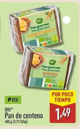 ALDI BIO Pan de centeno oferta