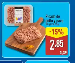 ALDI Picada de pollo y pavo oferta
