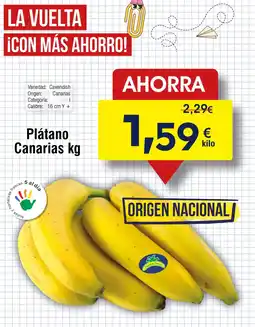 FROIZ Plátano Canarias oferta