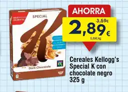 FROIZ Cereales Kellogg's Special K con chocolate negro oferta