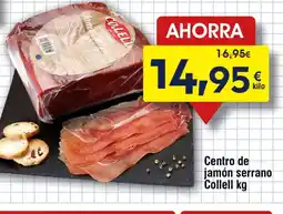 FROIZ Centro de jamón serrano Collell oferta