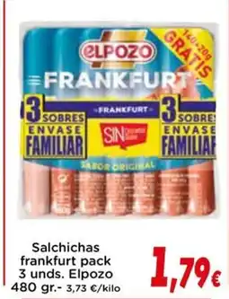Proxi ELPOZO Salchichas frankfurt oferta