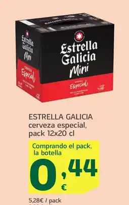 HiperDino ESTRELLA GALICIA cerveza especial oferta