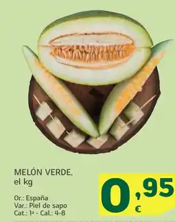 HiperDino Melón verde oferta