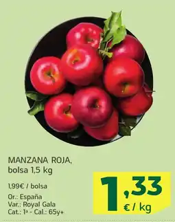 HiperDino Manzana roja oferta