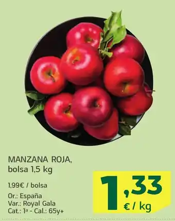 HiperDino Manzana roja oferta