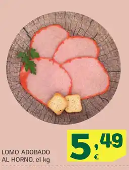 HiperDino Lomo adobado al horno oferta