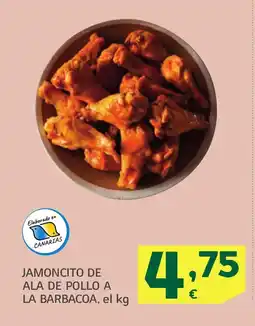 HiperDino Jamoncito de ala de pollo a la barbacoa oferta