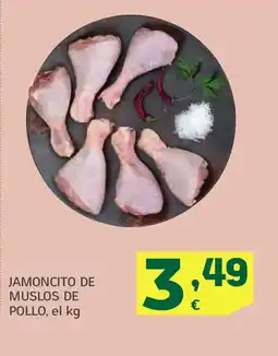 HiperDino Jamoncito de muslos de pollo oferta