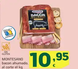 HiperDino MONTESANO bacon ahumado oferta