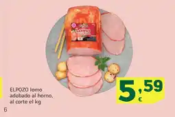 HiperDino ELPOZO lomo adobado al horno oferta