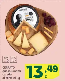 HiperDino CERRATO queso umami curado oferta