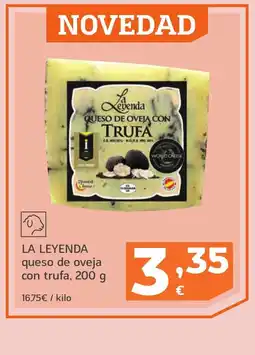 HiperDino LA LEYENDA queso de oveja con trufa oferta