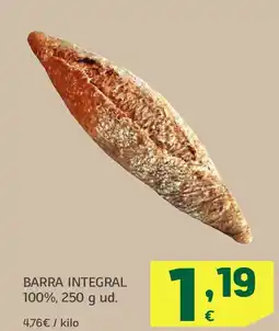 HiperDino Barra integral 100% oferta